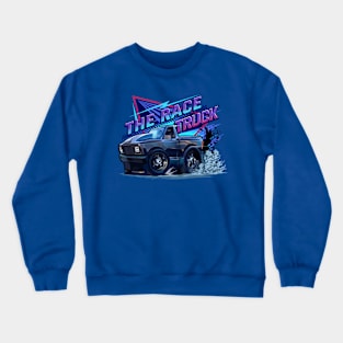 The Race Pick-up Monster Truck Crewneck Sweatshirt